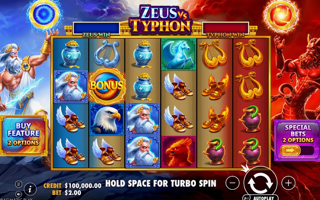 Zeus vs Typhon